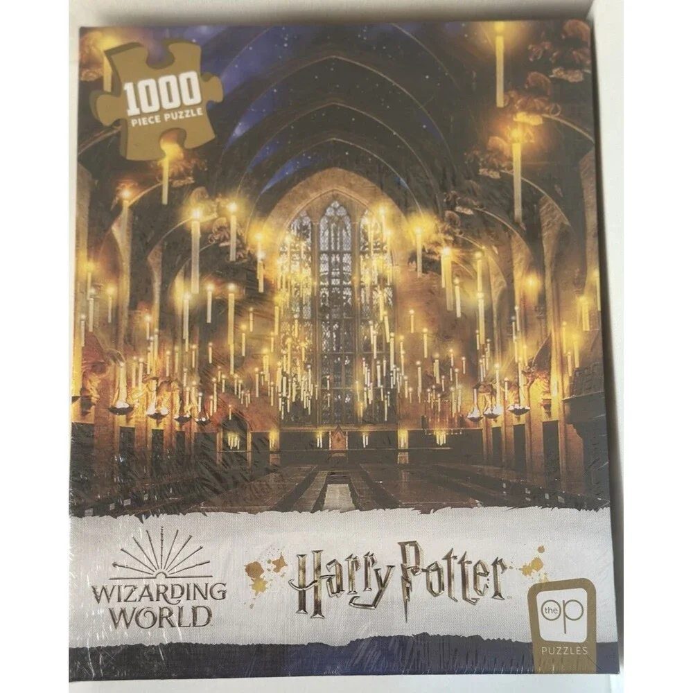 Harry Potter Great Hall 1000 Piece Jigsaw Puzzle Sealed USAopoly Wizarding World